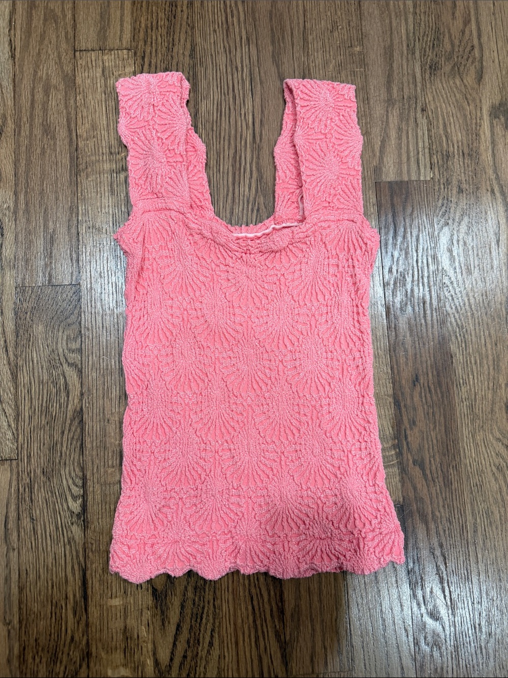 Free People Love Letter Cami Pink Tank Top XS/S